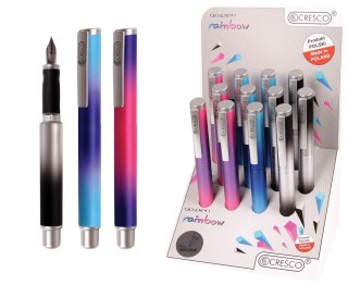 PLUMA GO PEN RAINBOW CRESCO MIX COL WB A 12 SADPEX