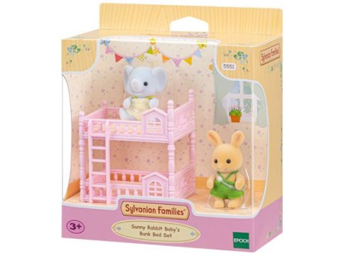 SYLVANIAN SUNNY BUNNY CON CAMA 5551 WB6 EPOCH