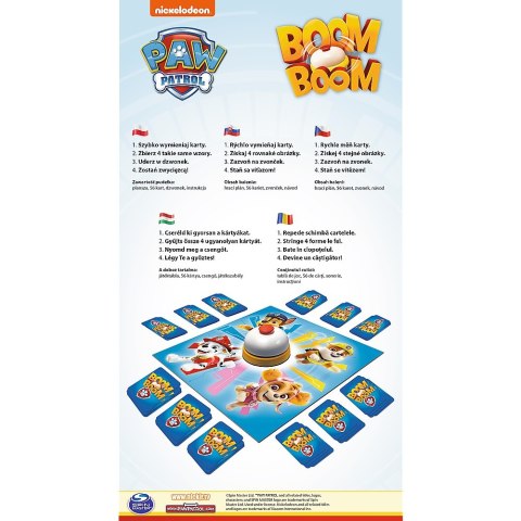 JUEGO BOOM BOOM PAW PATROL TREFL 01911