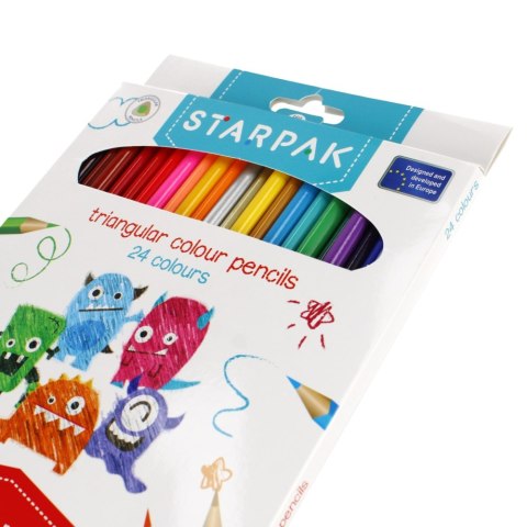 LÁPICES 24 COLORES STARPAK 447728