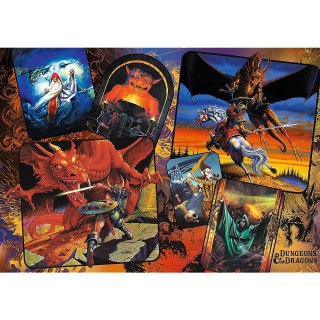 PUZZLE 1000 PIEZAS ORIGINALES DE DRAGONES Y MAZMORRAS TREFL 10739 TR TREFL