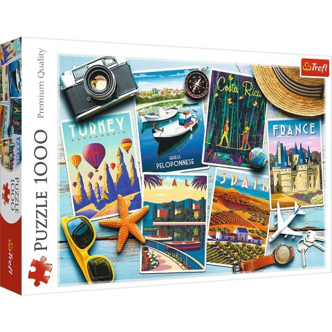 PUZZLE 1000EL POSTALES DE VACACIONES PUD TERFL 10714 TR