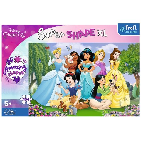 PUZZLE 104 ELEMENTOS PRINCESA EN EL JARDIN TREFL 50019 TREF TREFL