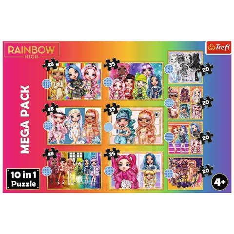 PUZZLE 10EN1 TREFL COLECCIÓN DE MUÑECA DE MODA PUD TREFL