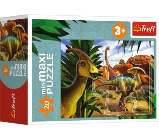 PUZZLE 20 ELEMENTOS MINIMAXI EXPLORA EL MUNDO DE LOS DINOSAURIOS TREFL 21137 TR TREFL