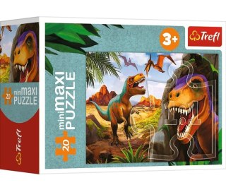 PUZZLE 20 ELEMENTOS MINIMAXI EXPLORA EL MUNDO DE LOS DINOSAURIOS TREFL 21138 TR TREFL