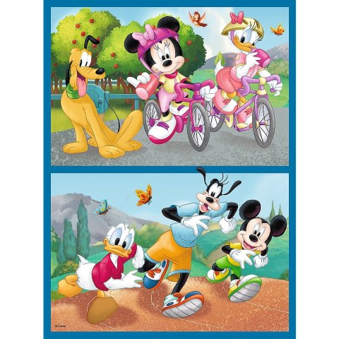 PUZZLE 2EN1 MEMOS CONOZCA A LOS HÉROES DE DISNEY TREFL 93344 TR TREFL