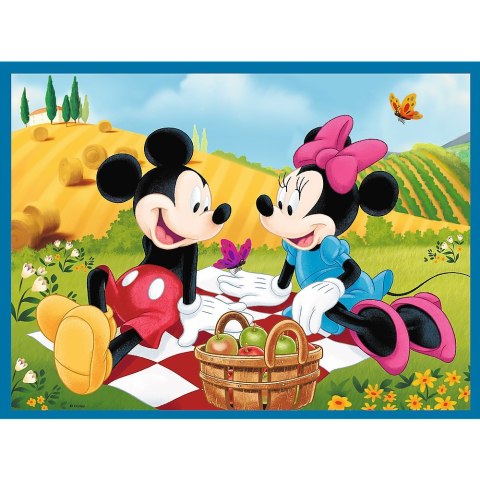 PUZZLE 2EN1 MEMOS CONOZCA A LOS HÉROES DE DISNEY TREFL 93344 TR TREFL