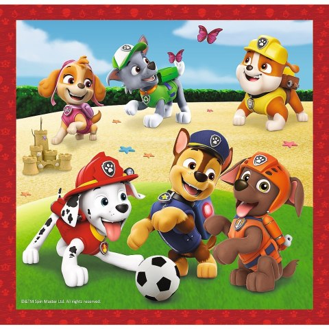 PUZZLE 3EN1 PERROS FELICES TREFL 34867 TREF TREFL