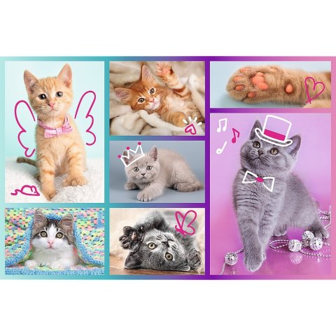 PUZZLE 60 PIEZAS GATITOS DULCES TREFL 17373 TR TREFL