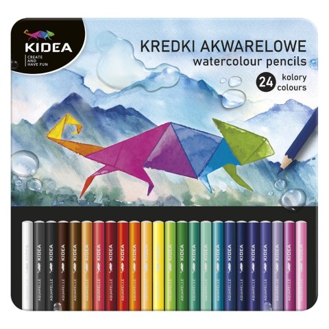 LÁPICES AQUA OLO 24KOL/180 KIDEA DERF MET PUD DERFORM