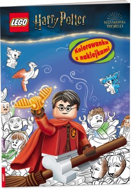 LIBRO DE PINTURAS A4 LEGO HARRY POTTER PEGATINAS AM AMEET