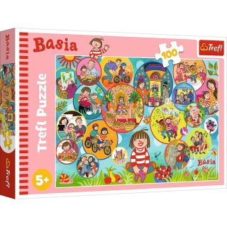 PUZZLE 100 EL PASAR UN DÍA CON BASIA PUD TREFL 16453 TR TREFL