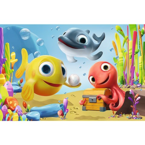 PUZZLE 24 ELEMENTOS MAXI FELIZ PESCADO MINIMINI PUD TREFL 14341 TR