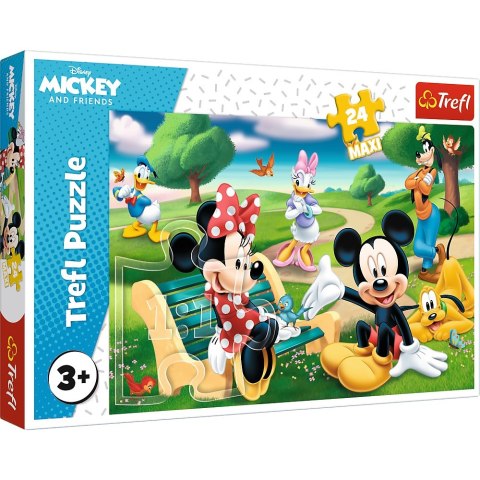 ROMPECABEZAS 24 uds. PUD MAXI MICKEY MOUSE TREFL 14344 TREF