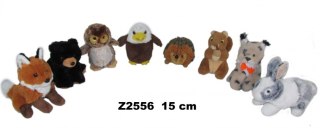 PELUCHE ANIMALES 15CM MIX SA DOMINGO