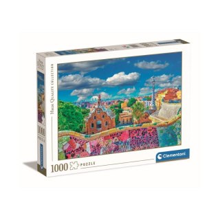 PUZZLE 1000 PIEZAS PARK GUELL BARCELONA CLEMENTONI 39744 CLM CLEMENTONI