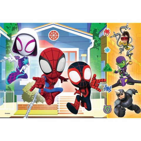 PUZZLE 24 ELEMENTOS MAXI EN EL MUNDO DE SPIDEY PUD TREFL 17371 TREF