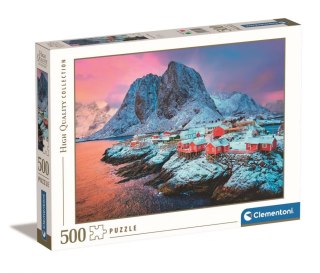 PUZZLE 500 PIEZAS HAMNOY VILLAGE CLEMENTONI 35144 CLEMENTONI