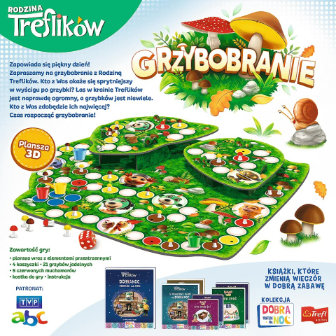 JUEGO DE RECOGIDA DE SETAS THE TREFLIK FAMILY PUD TREFL