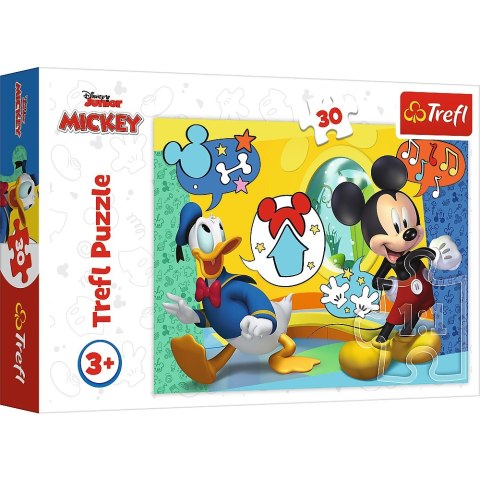 Mickey Mouse y la Casa Alegre - Puzzle 30 el