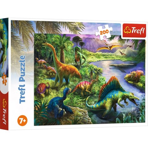 PUZZLE 200 PIEZAS 13281 DINOSAURIOS PREDATORIOS TREFL 13281 TR