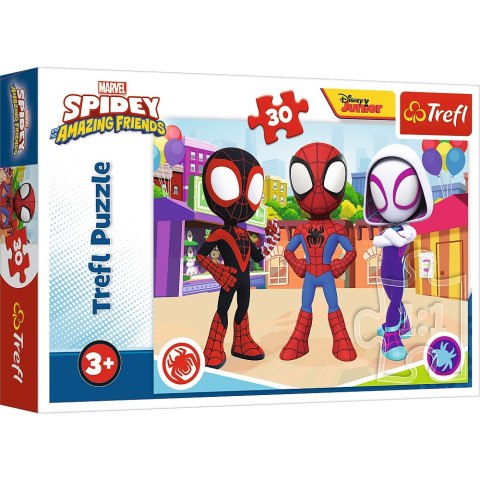 PUZZLE 30 PIEZAS AVENTURAS SPIDEY AI AMIGOS TREFL 18285 TR