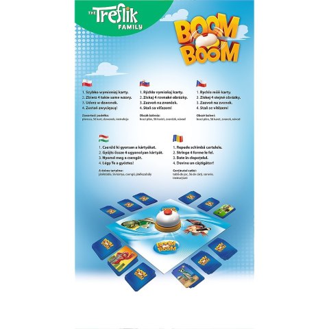 JUEGO BOOM BOOM TREFLIK FAMILIA PUD TREFL 2122