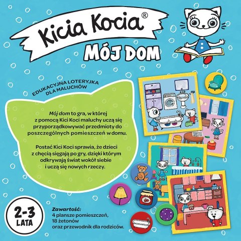 JUEGO GATO KICIA MI CASA TREFL PUD 02055 TR