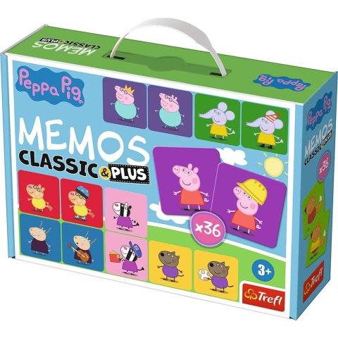 JUEGO MEMO CLÁSICO PEPPA PUD TREFL 02270 TREF