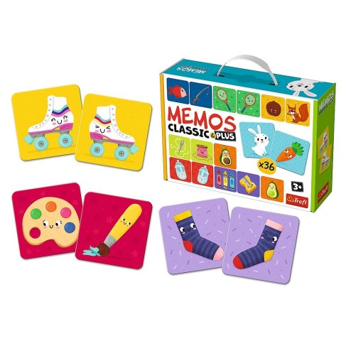 JUEGO MEMOS LÓGICA CLÁSICA PUD TREFL 02272 TREF