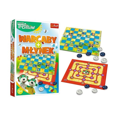 JUEGO DE DAMAS TREFLKI TREFL MILL 01920