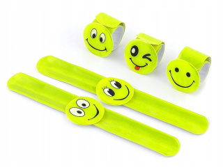 Banda reflectante autoblocante 30x220 mm + Smiley face - ADAR (458420)