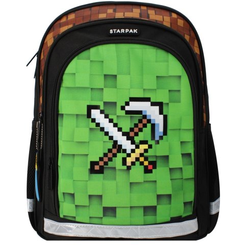 MOCHILA ESCOLAR JUEGO PIXEL STARPAK 507273 STARPAK