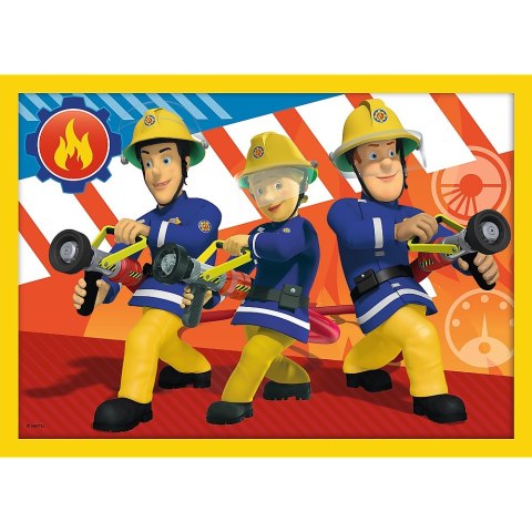 PUZZLE 4EN1 34373 BOMBERO ÚTIL SAM PUD TREFL 34373 TR