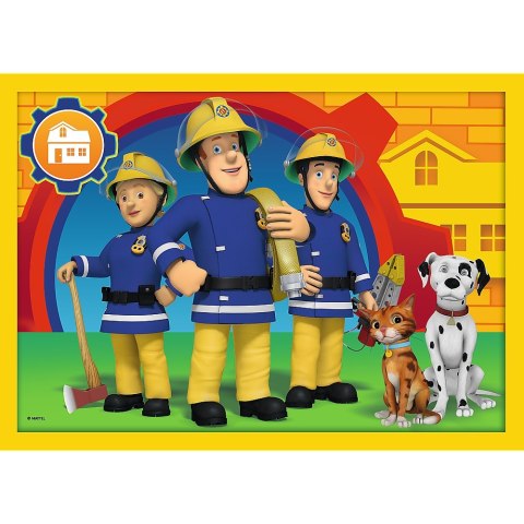 PUZZLE 4EN1 34373 BOMBERO ÚTIL SAM PUD TREFL 34373 TR