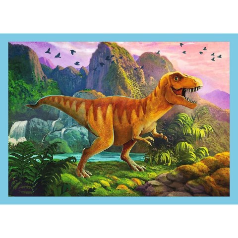 PUZZLE 4EN1 TREFL UNICO DINOSAURIOS PUD TREFL 34609 TR