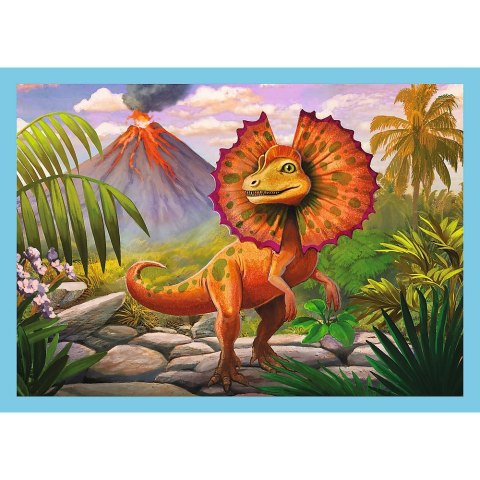 PUZZLE 4EN1 TREFL UNICO DINOSAURIOS PUD TREFL 34609 TR