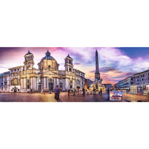 PUZZLE 500 PIEZAS PIAZZA NAVONA ROMA TREFL 29501