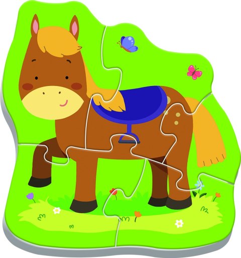 Animales en el campo - Puzzle Baby