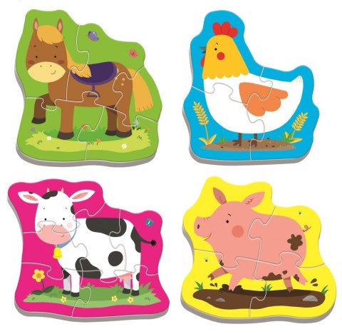 Animales en el campo - Puzzle Baby