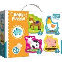 Animales en el campo - Puzzle Baby