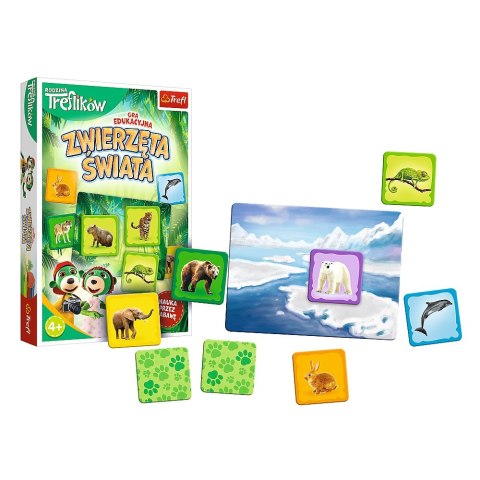 JUEGO ANIMALES MUNDO TREFLIK FAMILIA PUD TREFL 02337 TREF