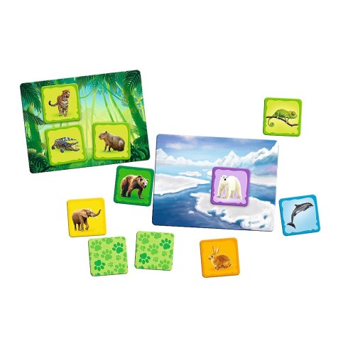 JUEGO ANIMALES MUNDO TREFLIK FAMILIA PUD TREFL 02337 TREF