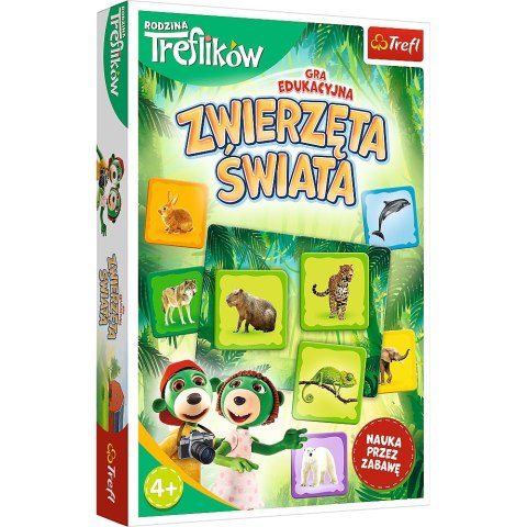 JUEGO ANIMALES MUNDO TREFLIK FAMILIA PUD TREFL 02337 TREF