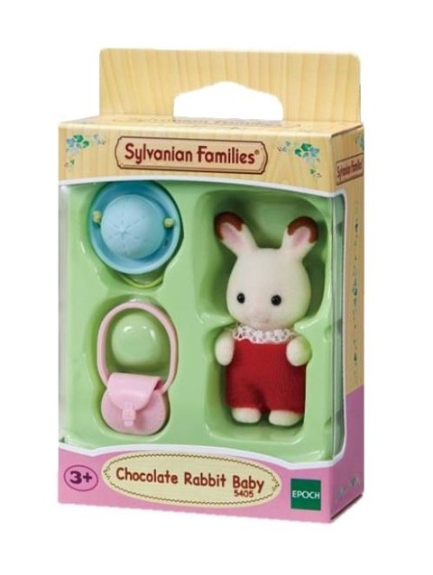 Familias de Sylvanian | Conejo Bebé con Orejas de Chocolate 5405