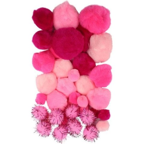 SET DE BOMBAS OJOS ROSA 80 PCS. SERIE TITANUM CRAFT-FUN