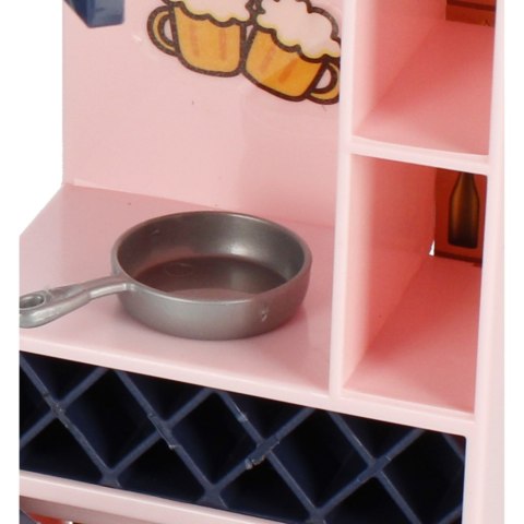 MUEBLE DE COCINA PARA MUÑECAS CON ACCESORIOS MEGA CREATIVE 479920