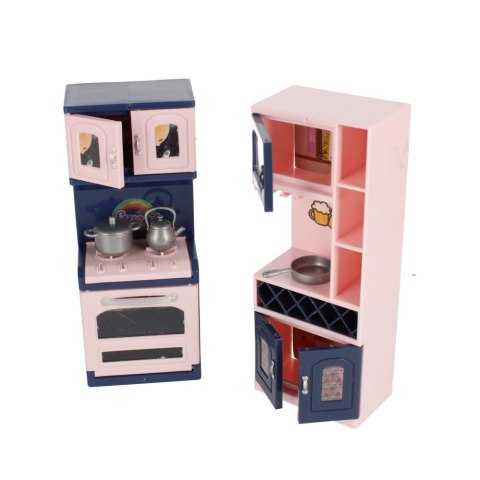 MUEBLE DE COCINA PARA MUÑECAS CON ACCESORIOS MEGA CREATIVE 479920