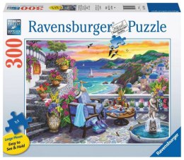 Puzzle 2D Gran Formato Atardecer en Santorini 300 piezas